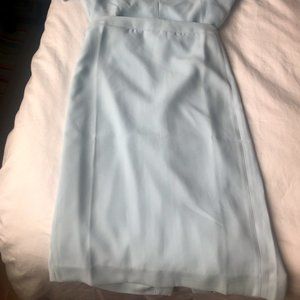 J.Crew Light Blue Pencil Skirt
